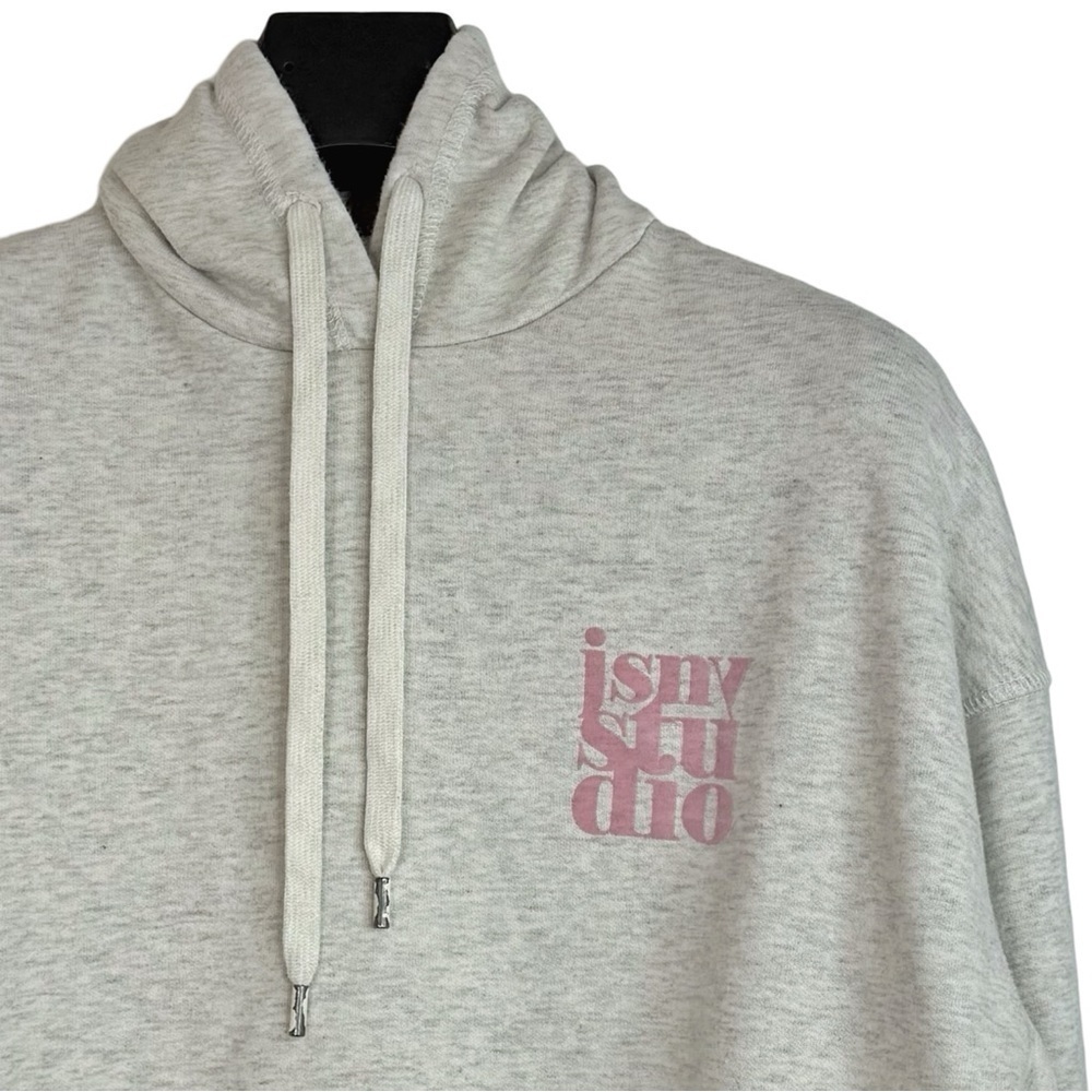 JSNY Women's Cream Designer Premium Graphic Logo Hoodie Cute little Details L